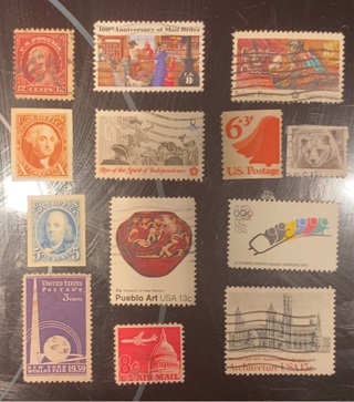 VARIOUS AMERICAN STAMPS 