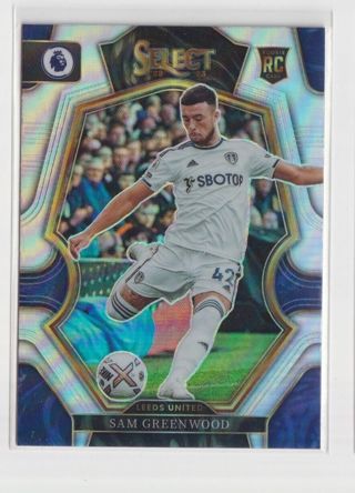 2022 Panini Select Premier League Mezzanine Silver Prizm Sam Greenwood Rookie Card No.151 