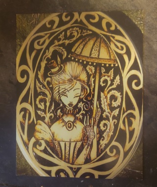 Woodburning Card 