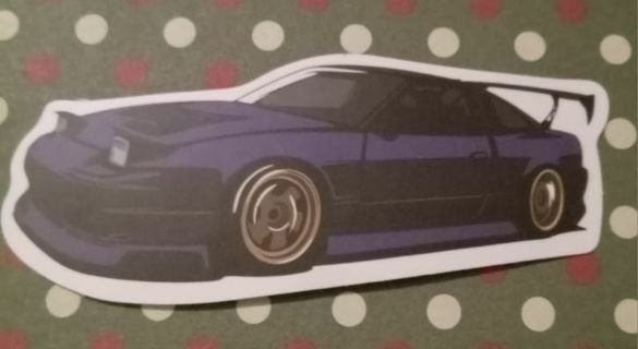 Sports race Car sticker