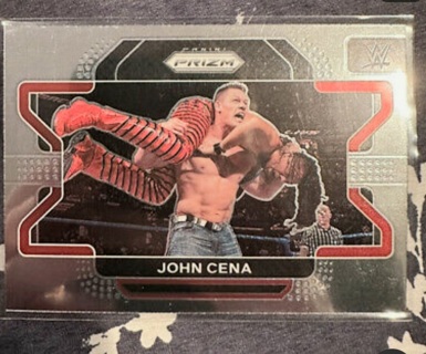 2022 WWE Prizm - John Cena Chrome Card #45 NM