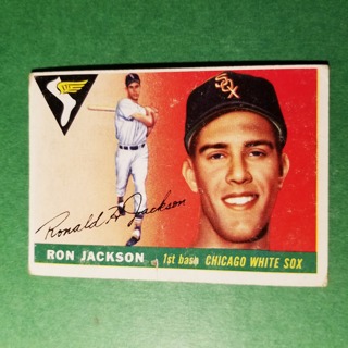 1955 - TOPPS BASEBALL CARD NO. 66 - RON JACKSON - WHITE SOX