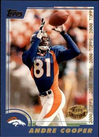 Tradingcard - NFL 2000 Topps - Topps Collection #178 - Andre Cooper - Denver Broncos