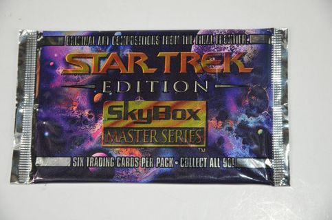 1-PACK OF 1993 SKYBOX STAR TREK MASTER SERIES FINAL FRONTIER 6 CARDS PER PACK