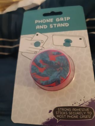 Phone grip and stand