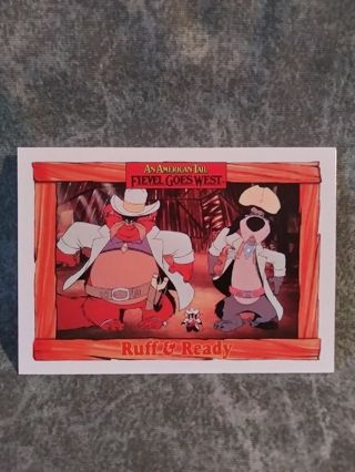 An American Tail Trading Card #91