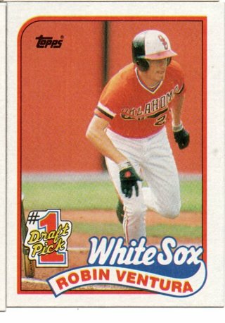 1989 Topps Robin Ventura Rookie #764