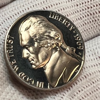 1969-S PROOF JEFFERSON NICKEL 