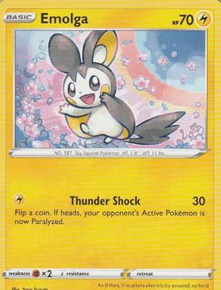 Pokemon Card: EMOLGA