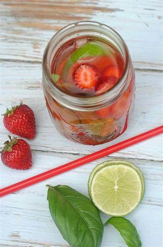 FRESH STRAWBERRIES,LIME AND BASIL RECIPE,+ 2 BONUS RECIPES