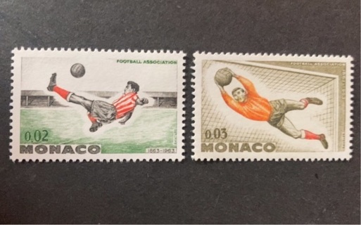 MNH Monaco stamp set