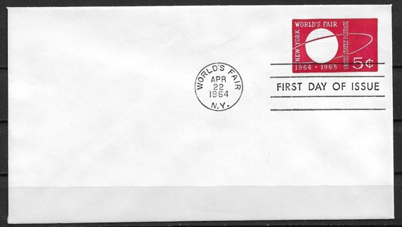 19064 ScU546 New York World Fair entire envelope FDC