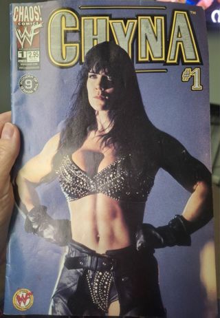 WWE CHAOS COMIC CHYNA #1 DATE 9/2000