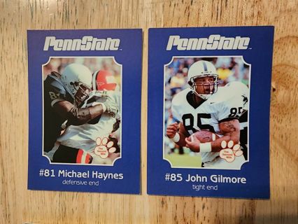 2 Penn State cards