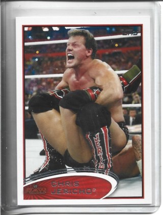 2012 Topps WWF/WWE Chris Jericho Card #49 