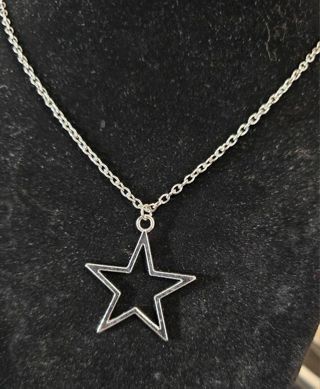 Star Necklace on 24" chain