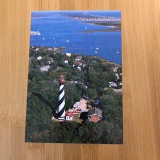 At. Augustine Lighthouse Postcard