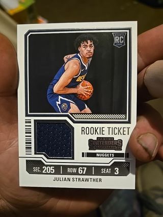 Julian strawberry Rookie card