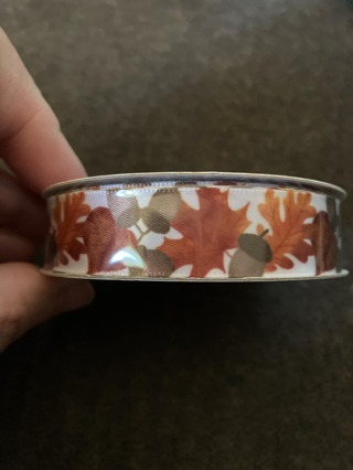 Autumn Leaves Decorative Ribbon (New)