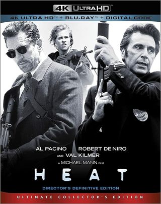 Heat (Digital 4K UHD Download Code Only) *Robert De Niro* *Al Pacino* *Val Kilmer* *Natalie Portman*