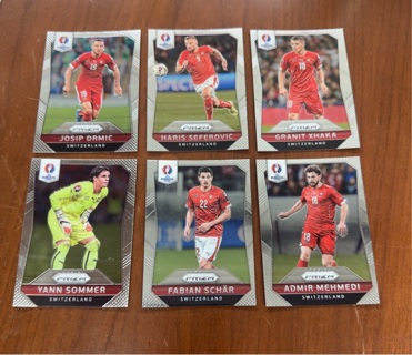 2016 Panini Prizm euro soccer lot