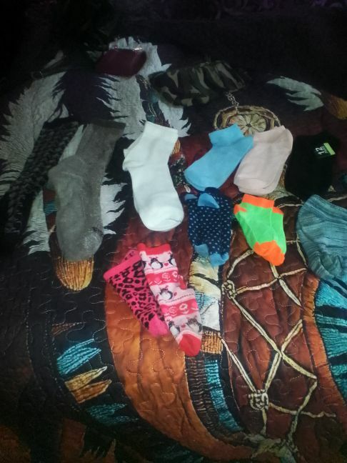 Free: 9 pairs of Socks!