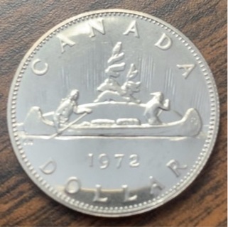 1972 Canada dollar BU