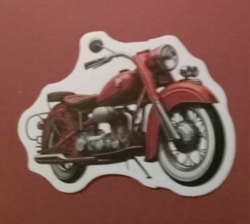 Motorcycle vending sticker #3