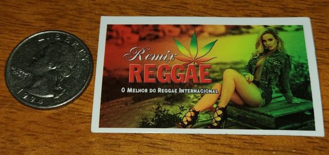 Bob Marley/Rasta/Reggae Sticker (#30)