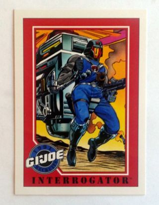 1991 G.I. Joe Series 1 No. 117 Interrogator Trading Card