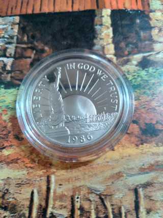 1986 Liberty Half Dollar Proof With Box