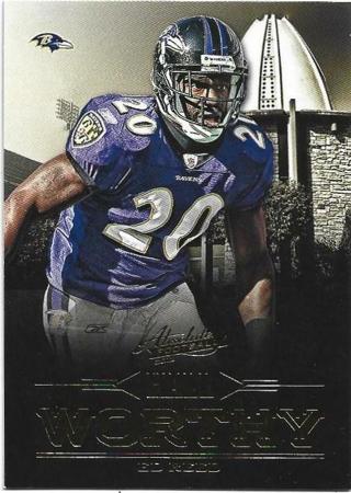 2012 ABSOLUTE ED REED HALL WORTHY CARD