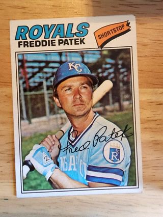 77 Topps Freddie Patek #422