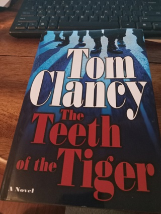 Tom Clancy Book The Teeth of the Tiger
