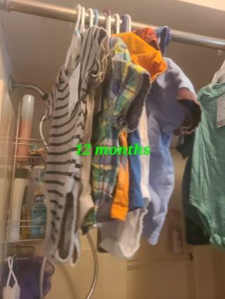 12 month clothing lot