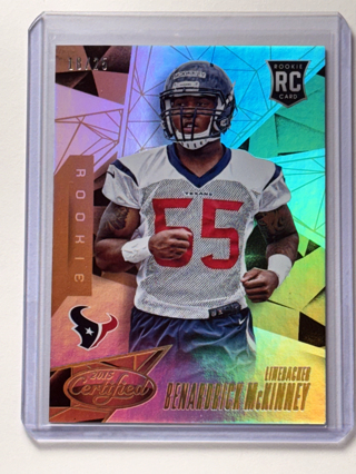 Benardrick McKinney RC /25 2015 Certified Rookies Mirror Gold