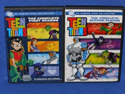 THE COMPLETE FIRST & SECONDS SEASONS OF TEEN TITANS