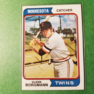 1974 - TOPPS BASEBALL CARD NO. 547 - GLENN BORGMANN - TWINS - NRMT+