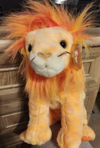 NEW - TY Large Beanie Baby - "Bushy"