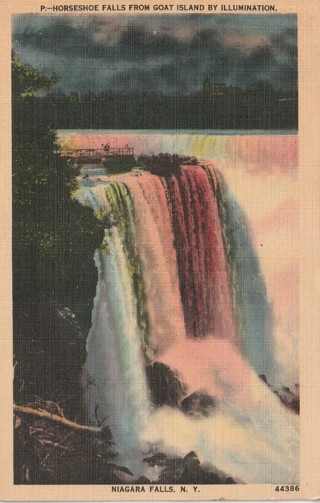 Vintage Used Postcard: j: 1946 Niagara Falls