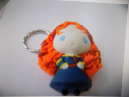 Disney's Blind Bag prize 3D Merida from Brave Figural keychain