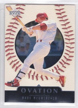 Mark McGwire 1999 Upper Deck Ovation St. Louis Cardinals