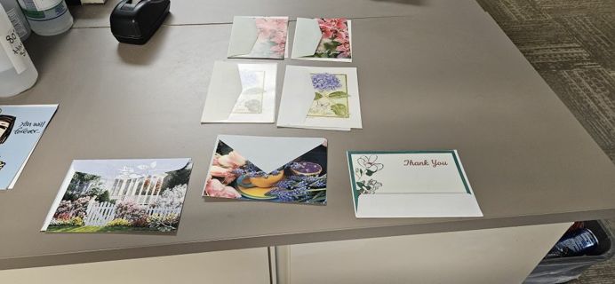 Lot of 7 THANK YOU CARDS