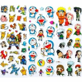 NEW JAPANESE Anime Manga Pop Up BUBBLE Stickers Vibrant Detailed Variety FREE SHIPPING