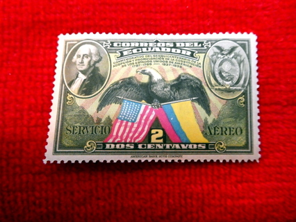  Ecuador #C62 MH OG Airmail Postage Stamp.