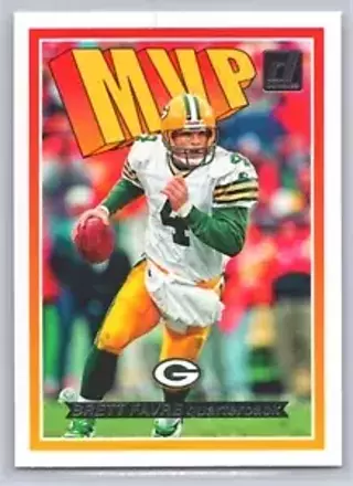 Brett Favre - 2018 Panini Donruss Football MVP insert #MVP-13