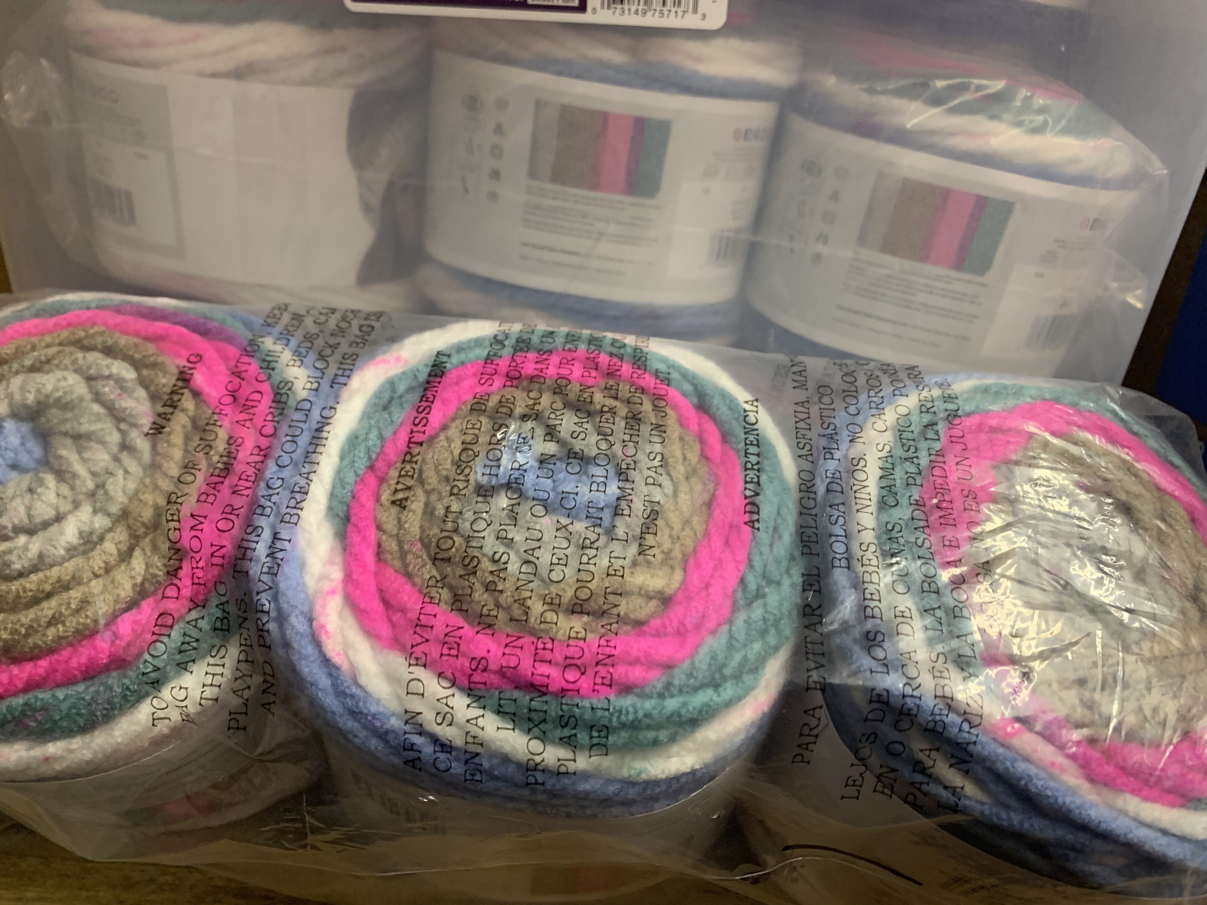 FREE: NEW 3 POUNDS OF ASSORTED MYSTERY YARN
