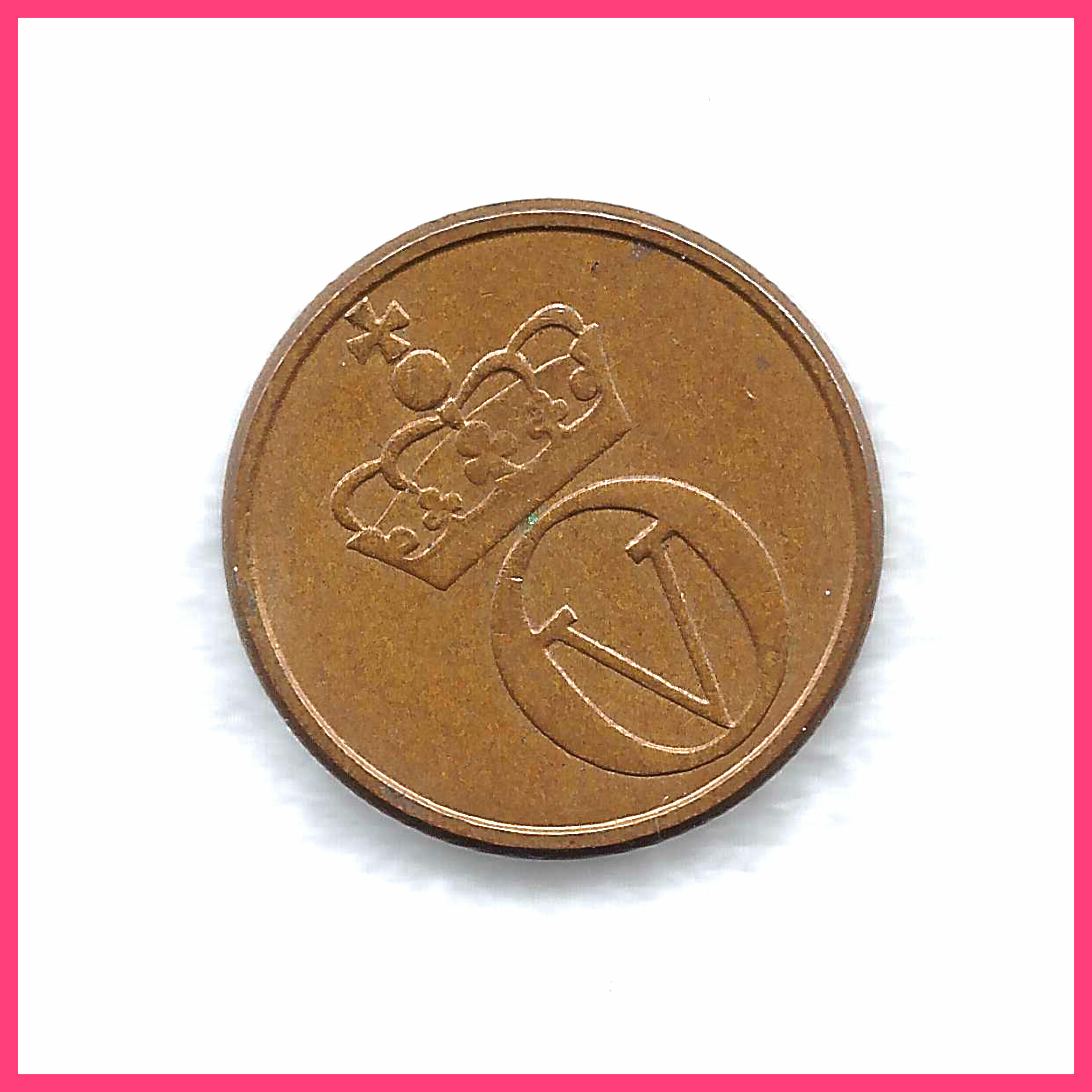 Free: 1962 Norway 1 Øre Coin Bronze, AU condition