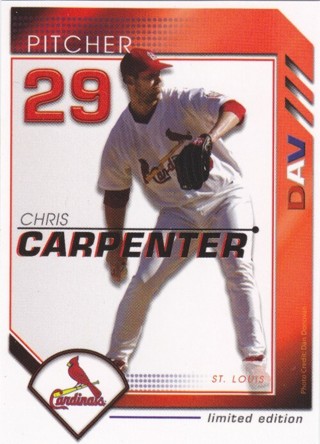 Chris Carpenter 2007 DAV St. Louis Cardinals