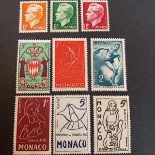 Monaco MNH stamp lot 